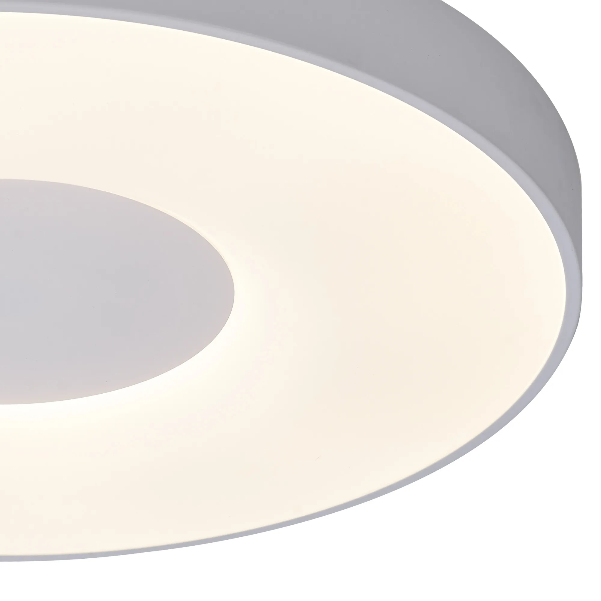 Coin 100W LED Round  Flush Ceiling White M7560  Mantra Coin Round
